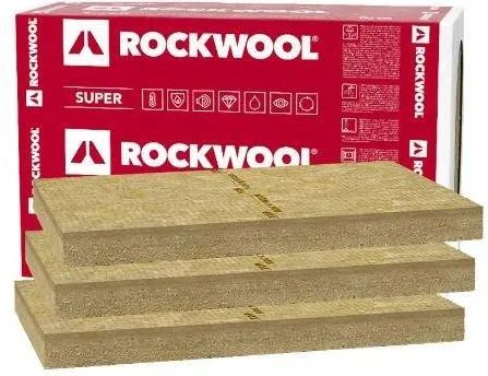 Мінвата фасадна ROCKWOOL FRONTROCK SUPER 120 мм мінеральна вата Роквул