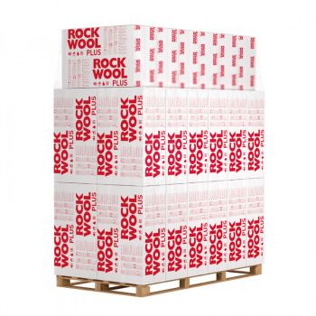 ROCKWOOL Rockmin PLUS 50 мм мінеральна вата Роквул Рокмін Плюс